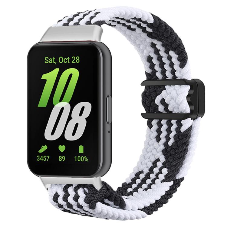 Cinturino per orologio xDfind in nylon intrecciato con fibbia magnetica, For Samsung Galaxy Fit 3