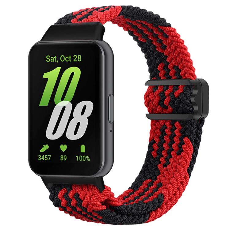 Cinturino per orologio xDfind in nylon intrecciato con fibbia magnetica, For Samsung Galaxy Fit 3