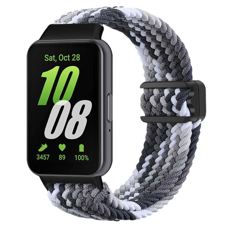 Cinturino per orologio xDfind in nylon intrecciato con fibbia magnetica, For Samsung Galaxy Fit 3