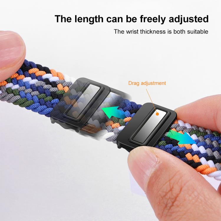 Cinturino per orologio xDfind in nylon intrecciato con fibbia magnetica, For Samsung Galaxy Fit 3