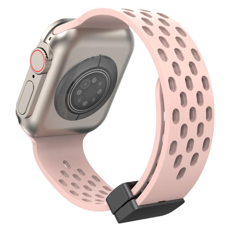 Cinturino per orologio in silicone con chiusura magnetica xDfind, For Apple Watch 42 / 44 / 45 / 46 / 49mm, For Apple Watch 38 / 40 / 41 / S10 42mm