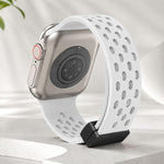 Cinturino per orologio in silicone con chiusura magnetica xDfind, For Apple Watch 42 / 44 / 45 / 46 / 49mm, For Apple Watch 38 / 40 / 41 / S10 42mm
