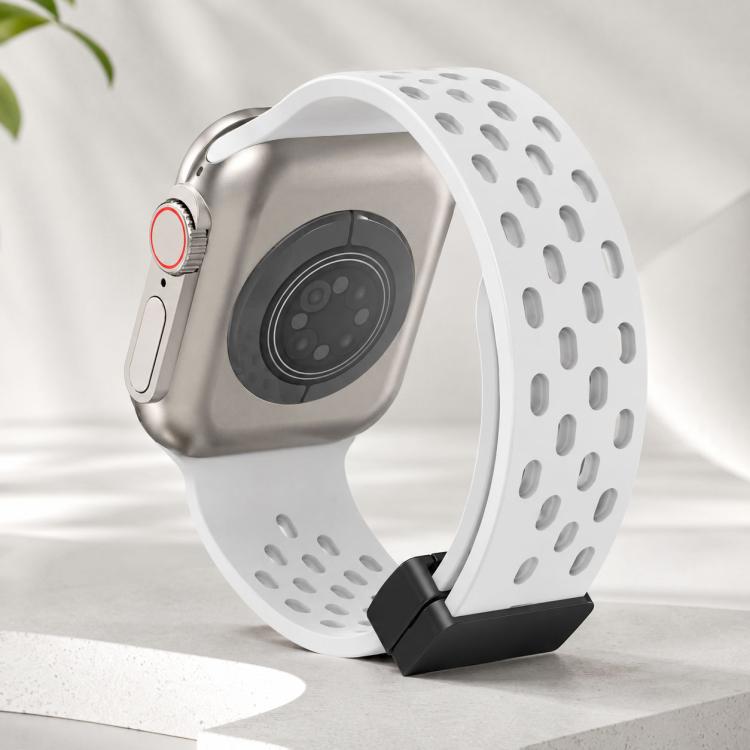 Cinturino per orologio in silicone con chiusura magnetica xDfind, For Apple Watch 42 / 44 / 45 / 46 / 49mm, For Apple Watch 38 / 40 / 41 / S10 42mm