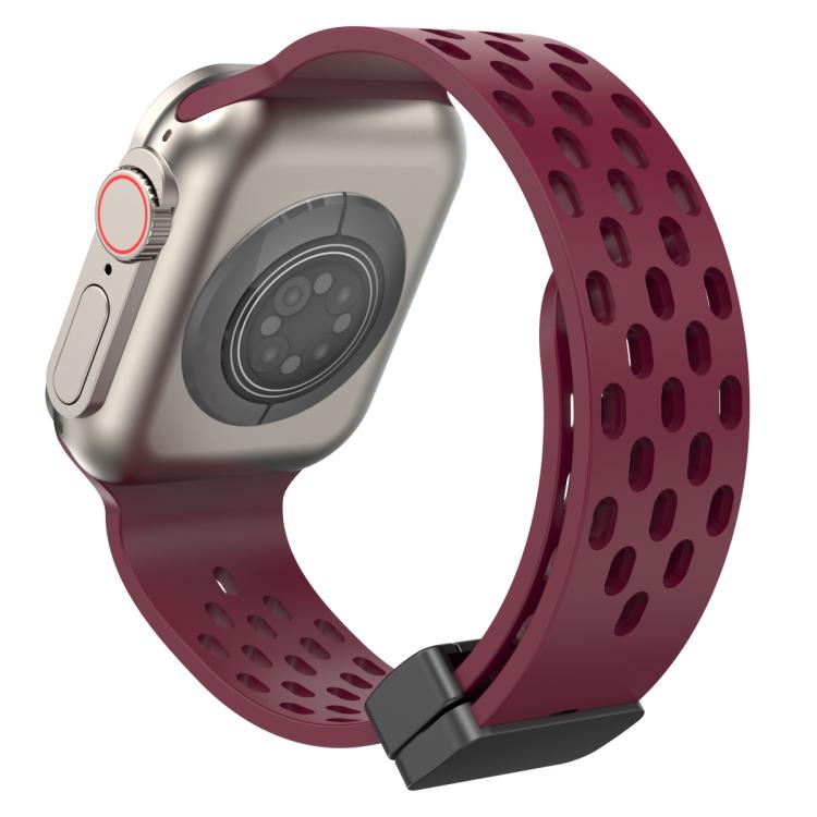Cinturino per orologio in silicone con chiusura magnetica xDfind, For Apple Watch 42 / 44 / 45 / 46 / 49mm, For Apple Watch 38 / 40 / 41 / S10 42mm