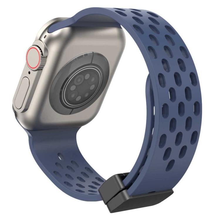 Cinturino per orologio in silicone con chiusura magnetica xDfind, For Apple Watch 42 / 44 / 45 / 46 / 49mm, For Apple Watch 38 / 40 / 41 / S10 42mm