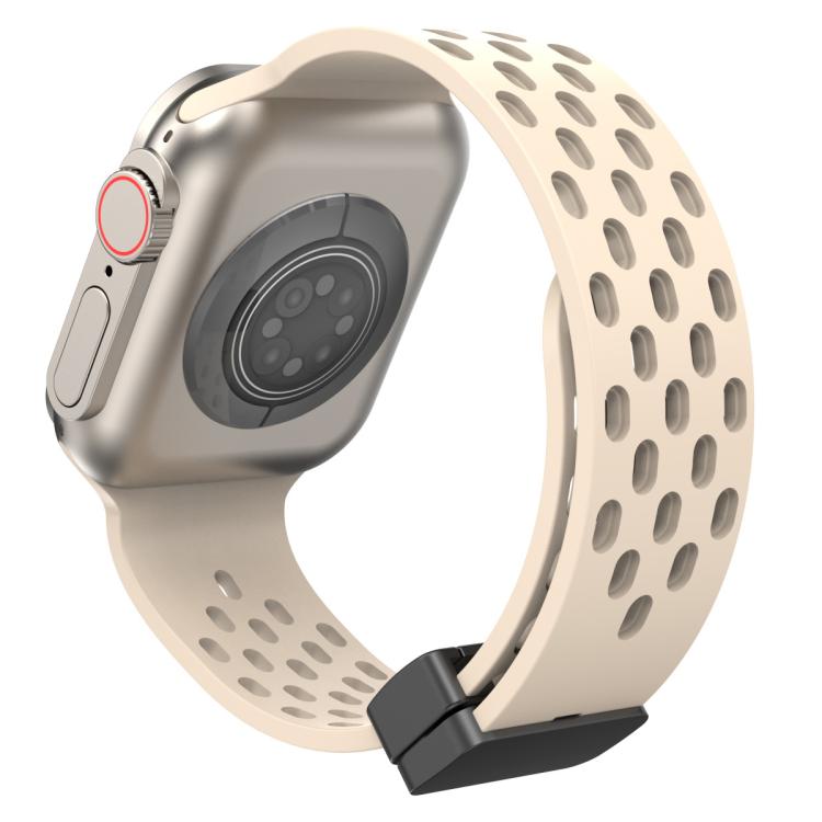 Cinturino per orologio in silicone con chiusura magnetica xDfind, For Apple Watch 42 / 44 / 45 / 46 / 49mm, For Apple Watch 38 / 40 / 41 / S10 42mm