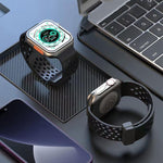Cinturino per orologio in silicone con chiusura magnetica xDfind, For Apple Watch 42 / 44 / 45 / 46 / 49mm, For Apple Watch 38 / 40 / 41 / S10 42mm