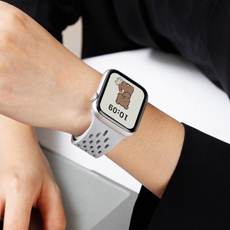Cinturino per orologio in silicone con chiusura magnetica xDfind, For Apple Watch 42 / 44 / 45 / 46 / 49mm, For Apple Watch 38 / 40 / 41 / S10 42mm