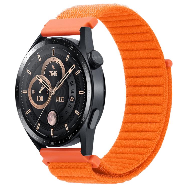 Cinturino per orologio xDfind in nylon con trama a onde e chiusura a strappo., 20mm, 22mm