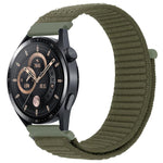 Cinturino per orologio xDfind in nylon con trama a onde e chiusura a strappo., 20mm, 22mm