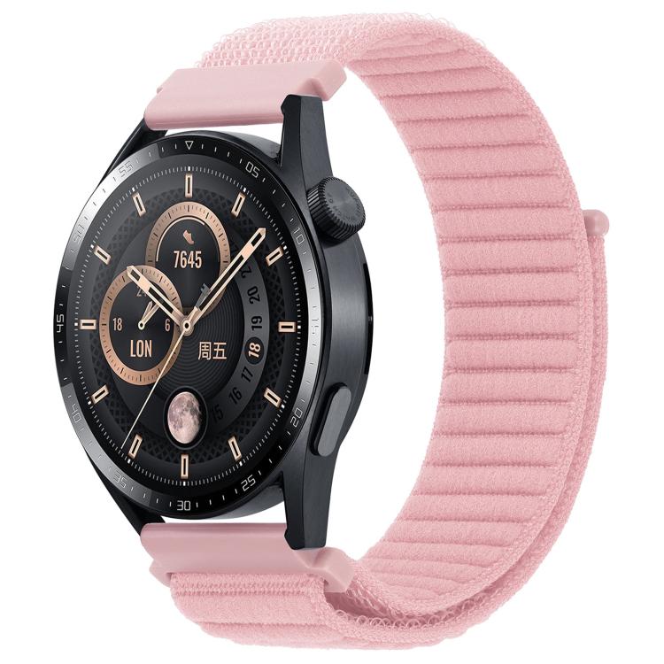 Cinturino per orologio xDfind in nylon con trama a onde e chiusura a strappo., 20mm, 22mm