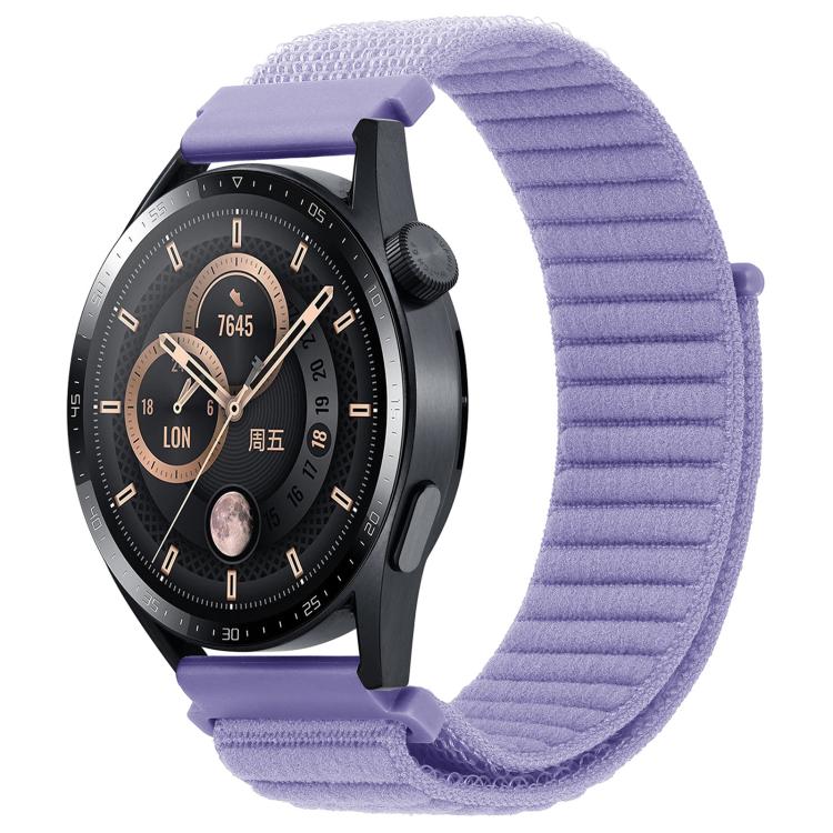 Cinturino per orologio xDfind in nylon con trama a onde e chiusura a strappo., 20mm, 22mm