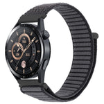 Cinturino per orologio xDfind in nylon con trama a onde e chiusura a strappo., 20mm, 22mm
