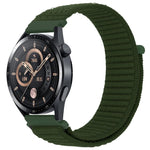 Cinturino per orologio xDfind in nylon con trama a onde e chiusura a strappo., 20mm, 22mm