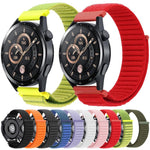 Cinturino per orologio xDfind in nylon con trama a onde e chiusura a strappo., 20mm, 22mm