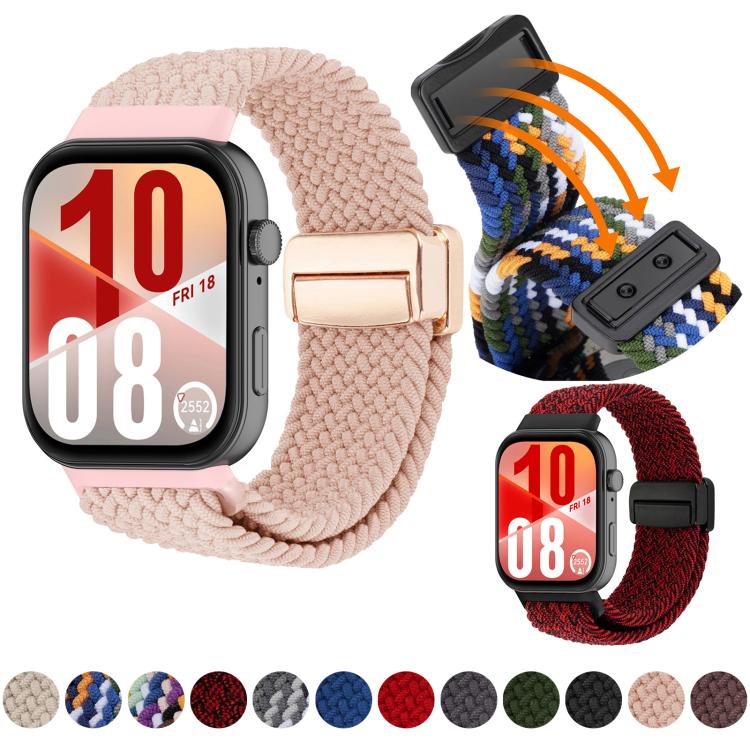 Cinturino per orologio intrecciato con fibbia magnetica xDfind, For Huawei Watch Fit 5 / Fit 5 Pro / Fit 4