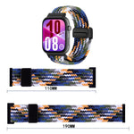 Cinturino per orologio intrecciato con fibbia magnetica xDfind, For Huawei Watch Fit 5 / Fit 5 Pro / Fit 4