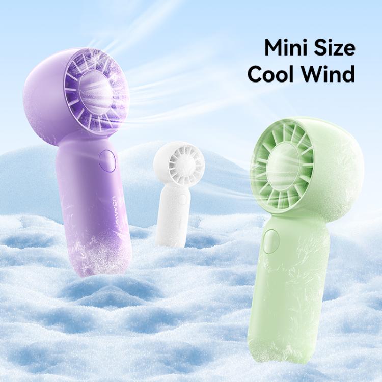 Ventilatore tascabile mini USB-C ricaricabile 3 velocità