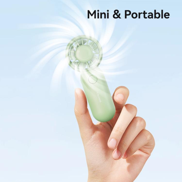 Ventilatore tascabile mini USB-C ricaricabile 3 velocità