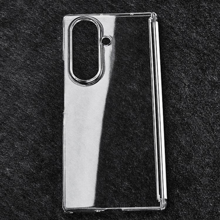 Custodia per telefono trasparente in PC antiurto a doppio asse, For Galaxy Z Fold8 Ultra 5G, For Samsung Galaxy Z Fold7 5G, For Samsung Galaxy Z Fold6