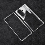 Custodia per telefono trasparente in PC antiurto a doppio asse, For Galaxy Z Fold8 Ultra 5G, For Samsung Galaxy Z Fold7 5G, For Samsung Galaxy Z Fold6