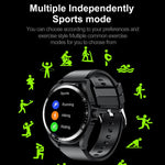 Smartwatch F36 con schermo TFT a colori da 1,46 pollici, auricolari Bluetooth 2 in 1, supporto per chiamate Bluetooth e NFC.