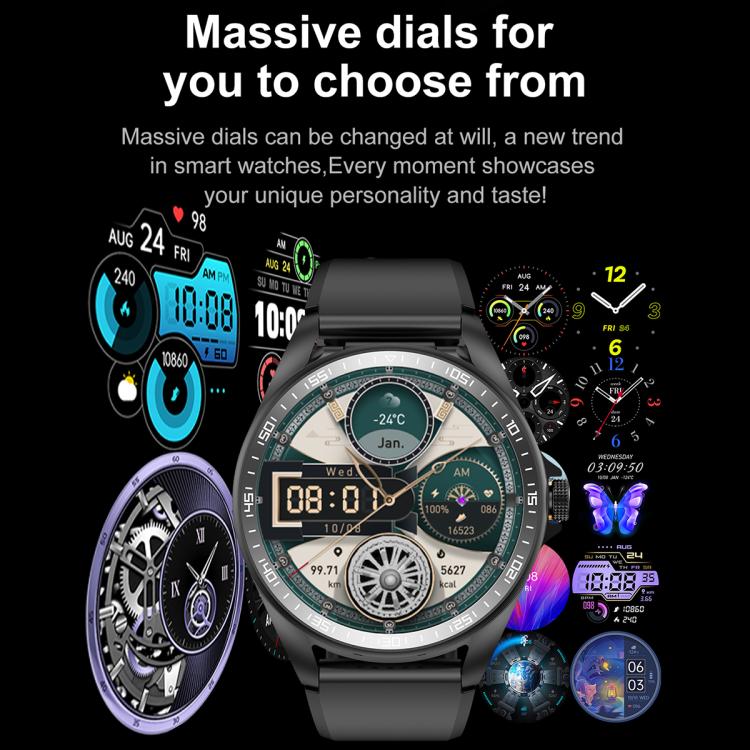 Smartwatch F36 con schermo TFT a colori da 1,46 pollici, auricolari Bluetooth 2 in 1, supporto per chiamate Bluetooth e NFC.