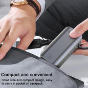 USB -C / Type-C Elbow to RJ45 Aluminum Alloy Shell Ethernet HUB Adapter, Type-C Elbow to RJ45