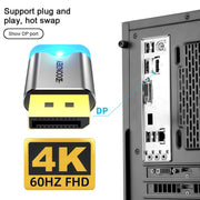 DOONJIEY DisplayPort Interface Graphics Card Spoofer Display Emulator Virtual Monitor with Indicator Light, DisplayPort Interface