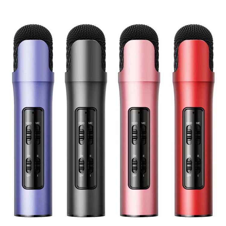 Microfono karaoke Lebo P1, audio domestico, Bluetooth wireless.