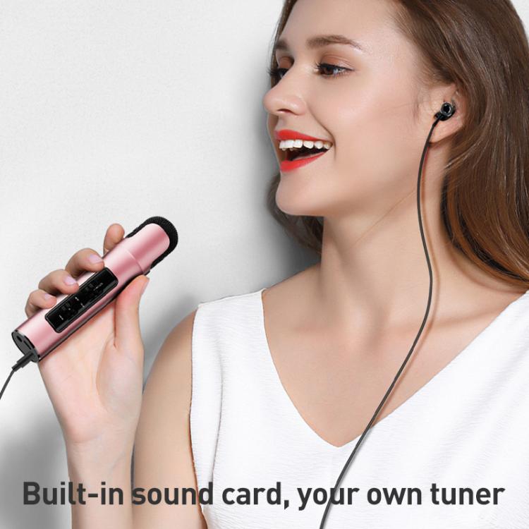 Microfono karaoke Lebo P1, audio domestico, Bluetooth wireless.