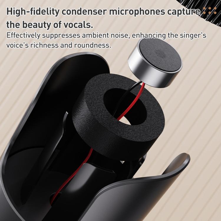 Microfono karaoke Lebo P1, audio domestico, Bluetooth wireless.