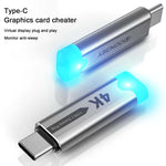 DOONJIEY Spoofer Virtual Monitor USB-C 4K 120Hz