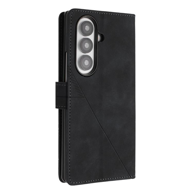 Custodia per telefono in pelle con stampa 3D a libro, For Samsung Galaxy Z Fold7 5G