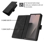 Custodia per telefono in pelle con stampa 3D a libro, For Samsung Galaxy Z Fold7 5G