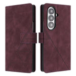 Custodia per telefono in pelle con stampa 3D a libro, For Samsung Galaxy Z Fold7 5G