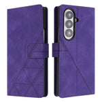Custodia per telefono in pelle con stampa 3D a libro, For Samsung Galaxy Z Fold7 5G
