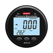 Manometro di pressione portatile Wintact ad alta precisione con compensazione della temperatura, WT5110 / 2.5Kpa, WT5110 / 5Kpa, WT5110 / 10Kpa, WT5110 / 50Kpa, WT5110 / 100Kpa