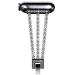 Cinturino per orologio xDfind con tre diamanti in metallo, For Apple Watch 42 / 44 / 45 / 46 / 49mm, For Apple Watch 38 / 40 / 41 / S10 42mm