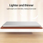 Handle Portable Laptop Briefcase PU Leather Laptop Sleeve with Foldable Stand, For 13 / 14 inch, For 15 / 16.1 inch