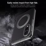 Custodia per telefono in pelle SULADA Smart View Window con supporto magnetico MagSafe., For Galaxy Z Fold8 5G, For Galaxy Z Fold8 Ultra 5G, For Galaxy Z Fold7 5G, For Galaxy Z Fold6