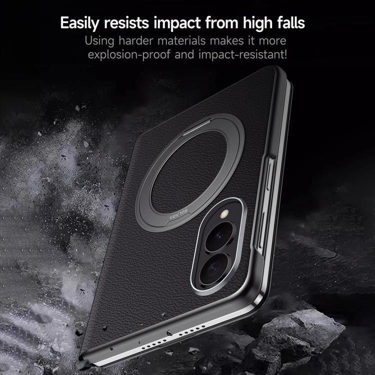 Custodia per telefono in pelle SULADA Smart View Window con supporto magnetico MagSafe., For Galaxy Z Fold8 5G, For Galaxy Z Fold8 Ultra 5G, For Galaxy Z Fold7 5G, For Galaxy Z Fold6