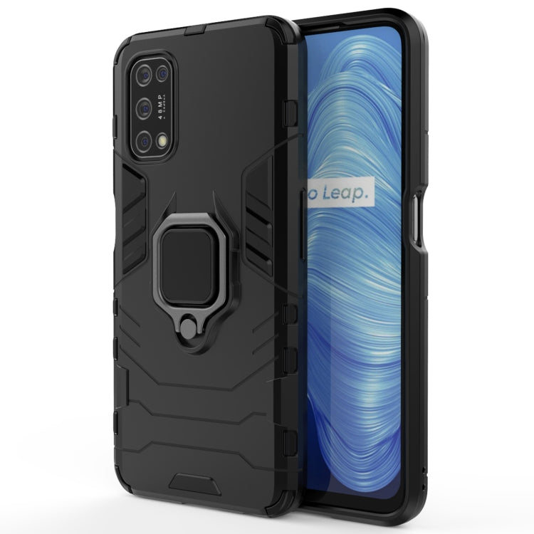 Custodia TPU antiurto con supporto anello per smartphone compatib