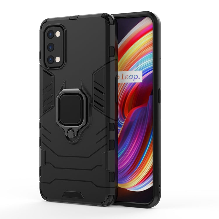 Custodia protettiva antiurto per PC + TPU con supporto per anello magnetico, For OPPO Realme 7 Pro, For Vivo Y20, For Galaxy M51