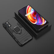 Custodia protettiva antiurto per PC + TPU con supporto per anello magnetico, For OPPO Realme 7 Pro, For Vivo Y20, For Galaxy M51