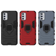 Custodia protettiva antiurto per PC + TPU con supporto per anello magnetico, For OPPO Realme 7 Pro, For Vivo Y20, For Galaxy M51