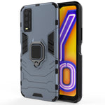 Custodia TPU antiurto con supporto anello per Realme 7 Pro