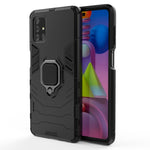 Custodia TPU antiurto con supporto anello per Realme 7 Pro