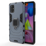 Custodia TPU antiurto con supporto anello per Realme 7 Pro