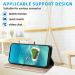 Custodia per telefono in pelle con portafoglio a 3 carte e protezione RFID, con texture litchi., For Galaxy S26 FE 5G, For Galaxy S26+ 5G, For Galaxy S25 FE 5G, For Galaxy S25 Edge 5G